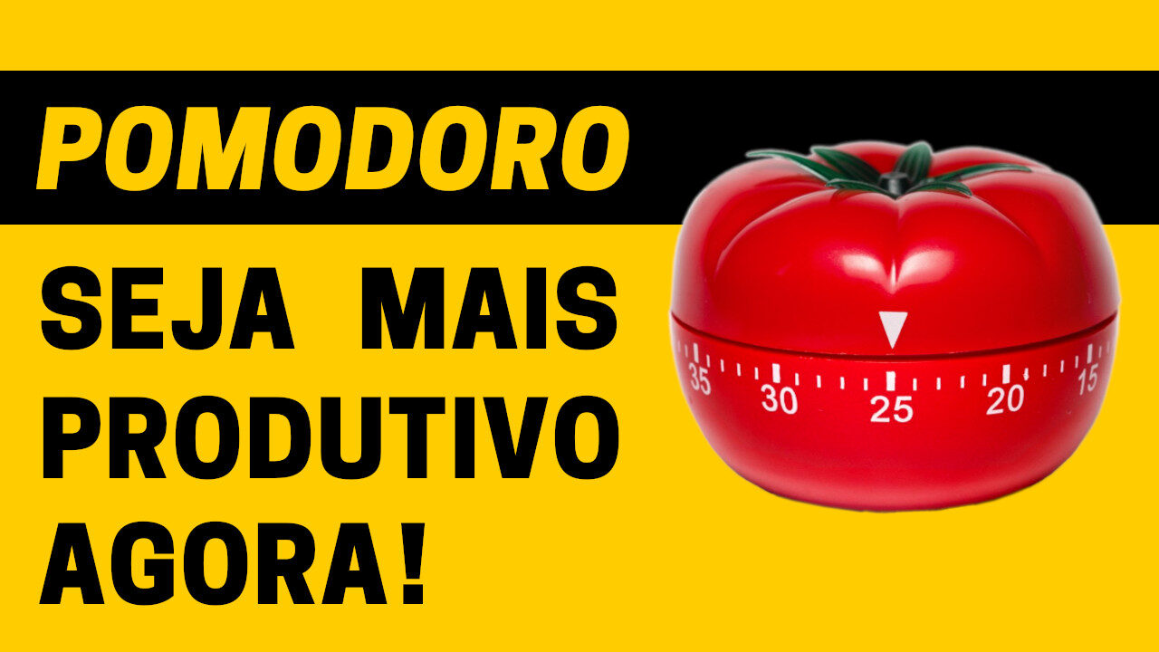 método pomodoro - técnica do temporizador pomodoro para aumentar sua produtividade