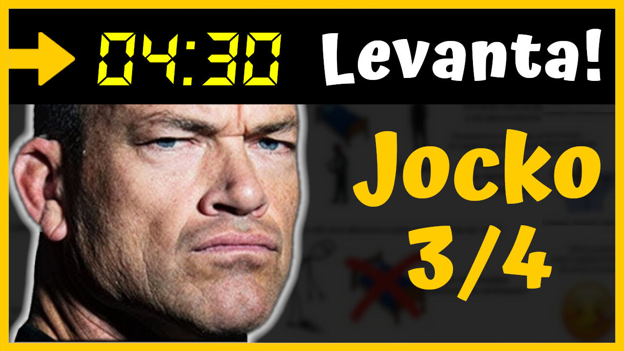 jocko willink te ensina como acordar cedo como um navy seal